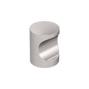 Amerock Whistle Contemporary  Round Cabinet Knob 11/16 in. D 0.93 in. Satin Nickel 1 pk