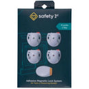 Safety 1st White Plastic Cabinet Locks 5 pk, Pack of 2