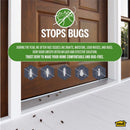 M-D Building Products Black Aluminum/Vinyl Sweep For Doors 36 in. L X 0.25 in.