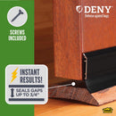 M-D Building Products Black Aluminum/Vinyl Sweep For Doors 36 in. L X 0.25 in.