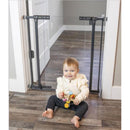 North States Graphite Metal/Acrylic Expandable Baby Gate 1 pk