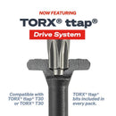 FastenMaster Headlok 4-1/2 in. L Torx Ttap T30 Coarse Structural Wood Screws 1 pk
