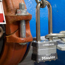 Master Lock 1-5/16 in. H X 1 in. W X 1-3/4 in. L Steel Double Locking Exterior Padlock, Pack of 6