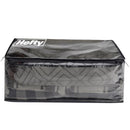 Hefty Black/Clear Flexible Tote w/Handle 26 in. H X 12 in. W X 16 in. D Stackable, Pack of 4