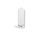 Gator Magnetics MINI White Plastic/Steel Magnetic Hooks 15 lb. cap. 1 pk, Pack of 6