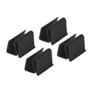 M-D Building Products Black Vinyl Retainer Clip For 7/16 4 pk, Pack of 10