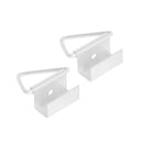 M-D Building Products Aluminum 7/16 in. W X 1-1/2 in. L Screen Bottom Latches 2 pk, Pack of 25