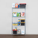 MonsterRax 72 in. H X 36 in. W X 18 in. D Steel 4-Tier Shelving Unit