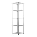 MonsterRax 72 in. H X 18 in. W X 18 in. D Steel 5-Tier Shelving Unit