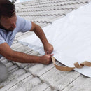 Smart-Tarp Self-Adhering 120 in. W X 120 in. L Poly Tarp White, Pack of 5
