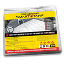 Smart-Tarp Self-Adhering 120 in. W X 120 in. L Poly Tarp White, Pack of 5