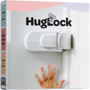 SnapPower HugLock White ABS/TPR Door Lock 1 pk, Pack of 4