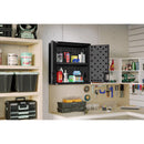 Suncast Cabinet 30.25 in. H X 30 in. W X 12 in. D Black Resin Wall Cabinet