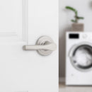 Kwikset Henley Satin Nickel Passage Lever