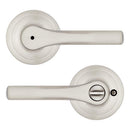 Kwikset Henley Satin Nickel Privacy Lever