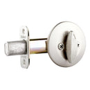 Kwikset Henley Satin Nickel Metal Single Sided Deadbolt