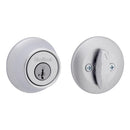 Kwikset Brushed Chrome Metal Deadbolt