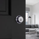Kwikset Brushed Chrome Metal Deadbolt