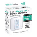 DeNova Detect 10-Year Battery-Powered MEMS Gas and Carbon Monoxide Alarm