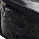 Hefty Large Black/Clear Flexible Tote w/Handle Stackable, Pack of 4