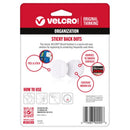 VELCRO Brand Small Nylon Hook and Loop Fastener 5/8  L 75 pk, Pack of 4