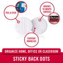 VELCRO Brand Small Nylon Hook and Loop Fastener 5/8  L 75 pk, Pack of 4