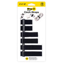 Wrap-It 0.5 in. L Black Nylon Cinch Strap, Pack of 6