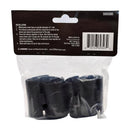 ATC 4pk 2 in. H X 1 in. W X 1 in. D Plastic Replacement Shelf Sleeves