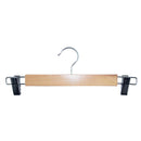 ClosetSelect Wood Brown Skirt/Slack Hanger 5 pk