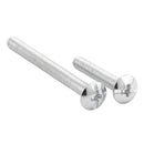 Prime-Line 1-11/16 in. D X 1-3/8 in. L Black Metal Bi-Fold Door Knob 1 pc
