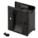 Prime-Line 2.75 in. L Satin Nickel Black Brass Door Pull