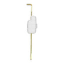 Sabre White Multi-Material Travel Door Lock