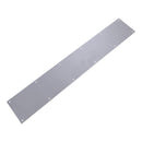 Tell 6 in. H X 34 in. L Satin Stainless Steel Kickplate