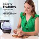 Glass Electric Kettle - 1.5 Liter