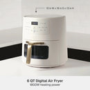 6QT Air Fryer - Sand White