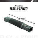 Amerimax Flex-A-Spout 4.5 in. H X 4.5 in. W X 55 in. L Green Vinyl K Downspout Extension