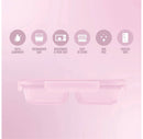 10pc 4 Compartment Snack Food Storage Container Set - Orchid Mist