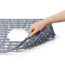OXO 16.3" x 12.8" Silicone Sink Mat & Dish Drying Rack