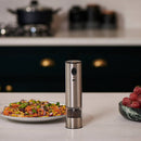 Electric Salt and Pepper Grinder - Stainless Steel
