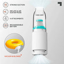 Sharper Image Cordless Handheld Vacuum and Blower - White