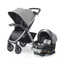 Bravo 3-in-1 Quick-Fold Trio Travel System - Parker