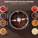 Coffee Grinder and Spice Grinder - Silver