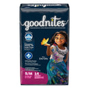 Disposable Nighttime Underwear for Girls - Size S/M - 14ct