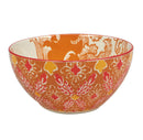 Set of 6 Damask Floral All Purpose 12oz Bowls