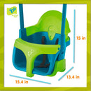Quadpod Adjustable 4-in-1 Swing Seat