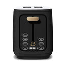 2 Slice Toaster - Black