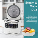 Digital Rice Cooker - White