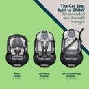 Grow and Go™ All-in-One Convertible Car Seat - Carbon Ink