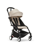 YOYO3 6+ Stroller - Bonpoint Beige with Black Frame