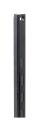 Knape & Vogt Black Steel Regular Duty Bracket 16 Ga. 36 in. L 320 lb, Pack of 10